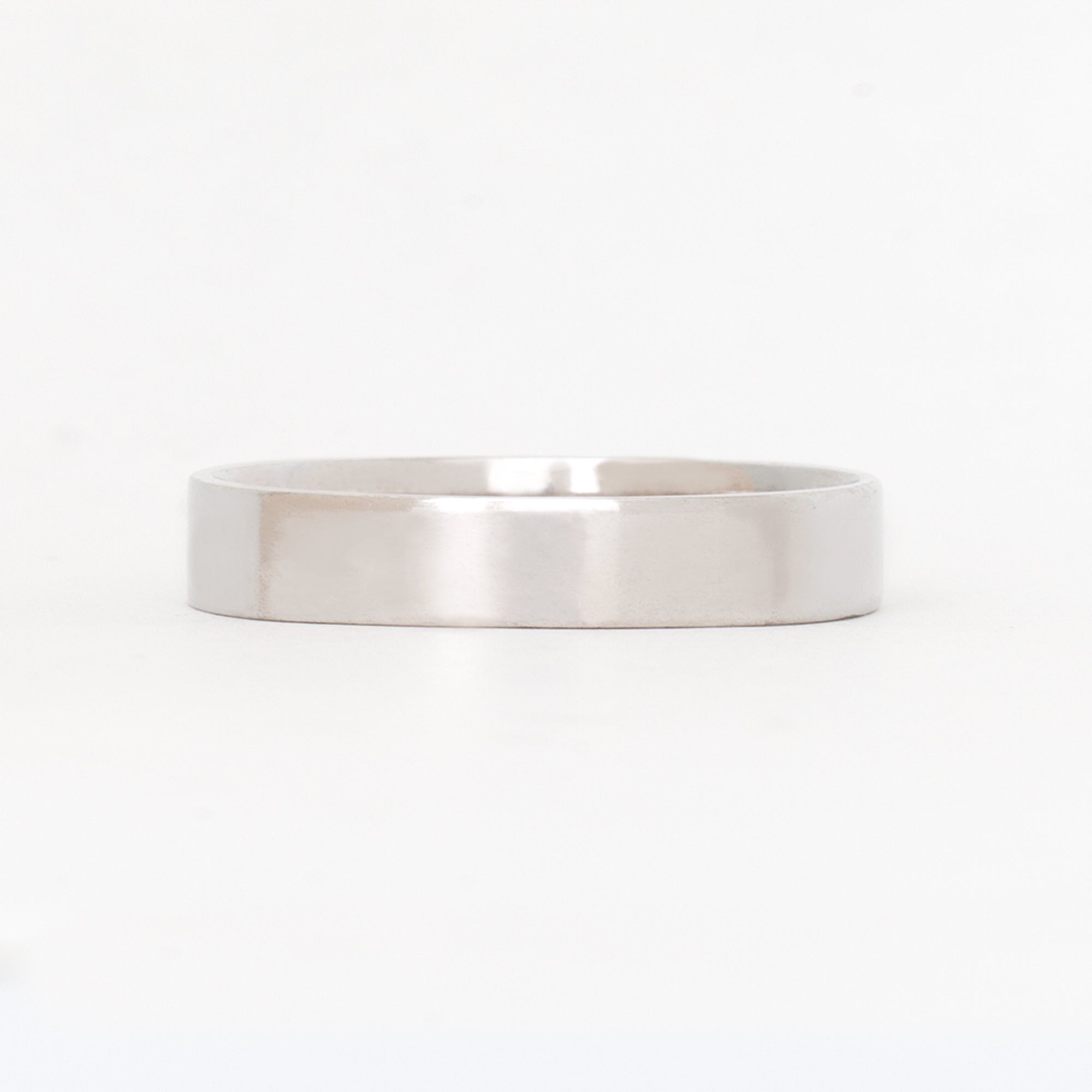 Square 4mm Polished Band