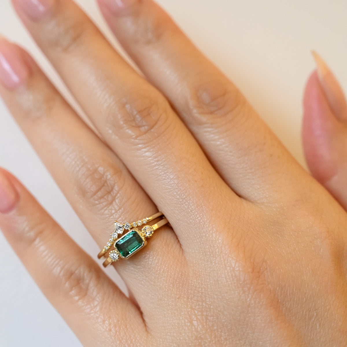 Jennie kwon store emerald ring