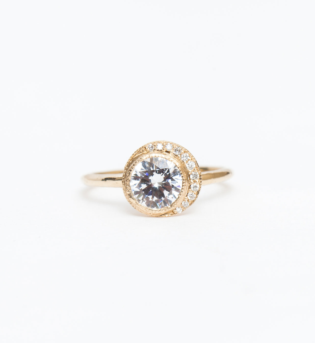 Crescent Diamond Ring – No.3