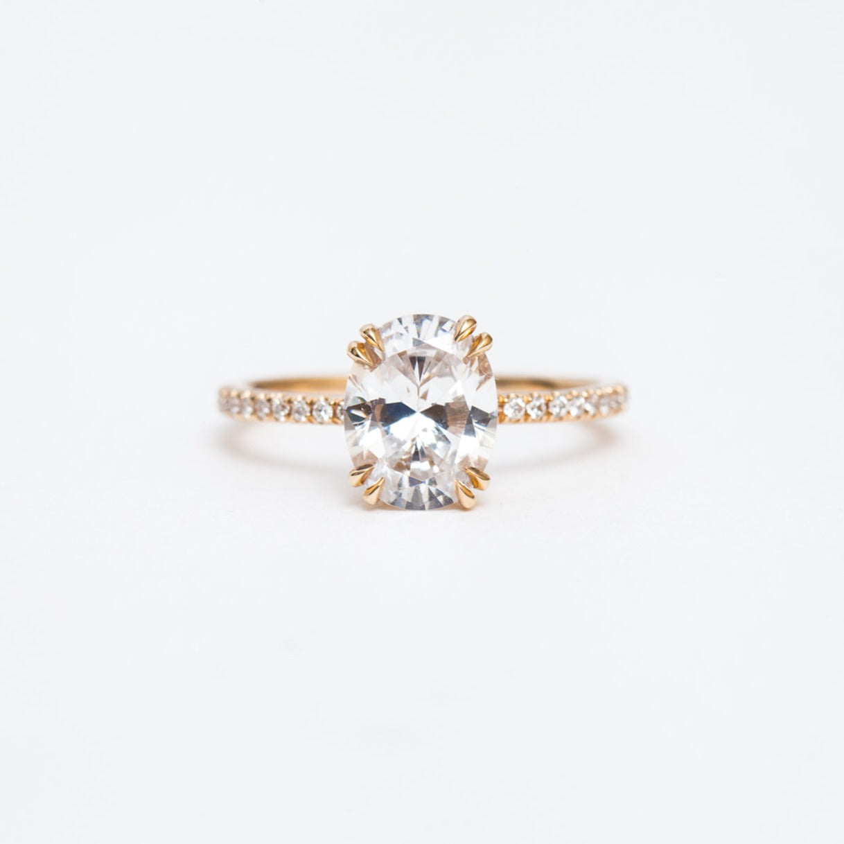 Delicate pave store ring